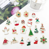 20pcs Christmas Charms Pendant for DIY Necklace Bracelet Making