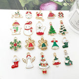 20pcs Christmas Charms Pendant for DIY Necklace Bracelet Making