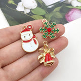 20pcs Christmas Charms Pendant for DIY Necklace Bracelet Making