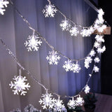 Christmas Star Snowflake LED String Lights Christmas Decorations for Home