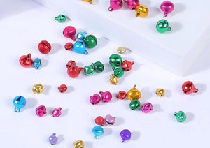 Jingle Bells DIY Pendants Loose Beads Jewelry Making Bracelet Ornaments