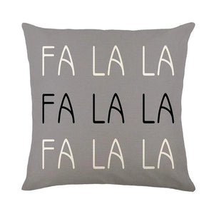 Linen Christmas Pillow Cover 45x45cm Winter Decor