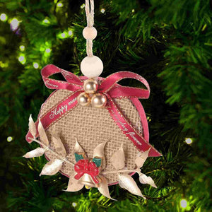 Xmas Wooden Pendant Christmas Decoration for Party