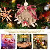 Xmas Wooden Pendant Christmas Decoration for Party