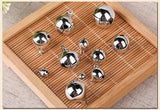 6-20mm Silver Jingle Bells Pendants Christmas Ornaments Decorations DIY Jewelry