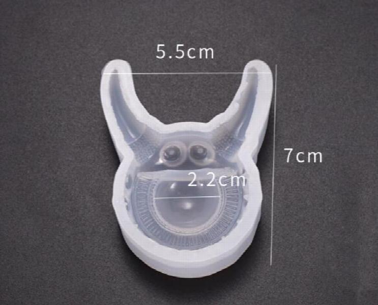 Devil's Eye Silicone Jewelry Mold for Earring Necklace Pendant Making