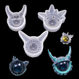 Devil's Eye Silicone Jewelry Mold for Earring Necklace Pendant Making