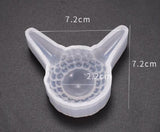 Devil's Eye Silicone Jewelry Mold for Earring Necklace Pendant Making
