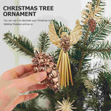 8 Pcs Christmas Tree Pendant Holiday Ornaments Decorations Pine Cone