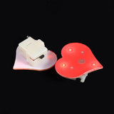 10 Pcs Heart-shaped Nurse Christmas Decor Brooch Nursing Pin