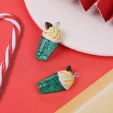 Christmas Resin Pendant Charms for DIY Jewelry Making