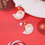 Christmas Resin Pendant Charms for DIY Jewelry Making