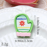 10Pcs Christmas Resin Charms for Jewelry Making DIY