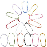 100 Pcs Key Chain Small Keychain Tags Chains Ball Hanging Tabs Christmas