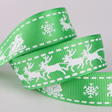 10 Yards Christmas Grosgrain Ribbon DIY Craft Gift Wrap
