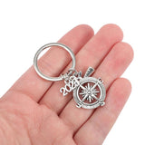 2 Pcs Graduation Season Keychain Christmas Decor Ornament Ring