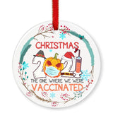 Customize Pattern DIY Ceramics Ornament Christmas Decorations