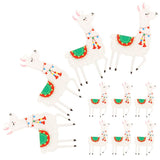 10 Pcs DIY Necklace Earrings Bracelet Charms, Acrylic Christmas Decor Orna