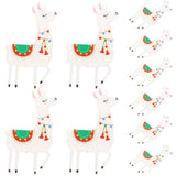 10 Pcs DIY Necklace Earrings Bracelet Charms, Acrylic Christmas Decor Orna