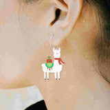 10 Pcs DIY Necklace Earrings Bracelet Charms, Acrylic Christmas Decor Orna