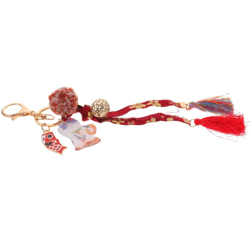 Transport Cat Pendant Christmas Decorations Keychain Acrylic Anime