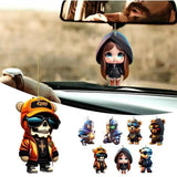 Animal Car Pendant Hanging Key Backpack Christmas Decor