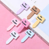 Resin Flatback Fingerpost Cabochons 10pcs - Christmas Slime Charms