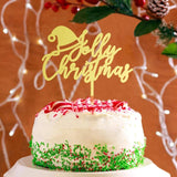 10 PCS Acrylic Merry Christmas Cake Topper Cake Decoration
