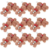 Gingerbread Man Charms Earrings Christmas Decor