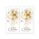 50PCS Christmas Sticker Sealed Label for Small Business Packages 5x10cm