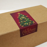 50PCS Christmas Sticker Sealed Label for Small Business Packages 5x10cm