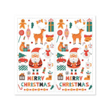 50PCS Christmas Sticker Sealed Label for Small Business Packages 5x10cm