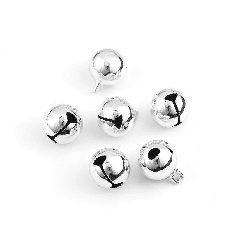20-50pcs Christmas Jingle Bells Metal Little Bells Mix Party DIY Beads