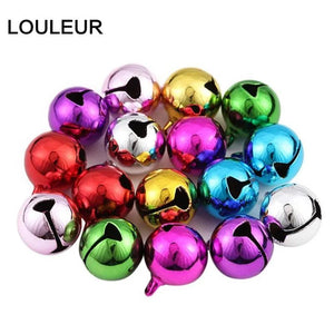 20-50pcs Christmas Jingle Bells Metal Little Bells Mix Party DIY Beads