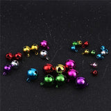 20-50pcs Christmas Jingle Bells Metal Little Bells Mix Party DIY Beads