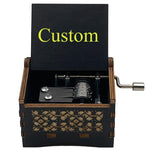 Music Box FAIRY TAIL Anime Hand Wooden Snow Fairy Musical Kids