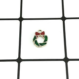 10pcs Gloves Garland Skates Tree Enamel Charms Christmas Alloy Pendants
