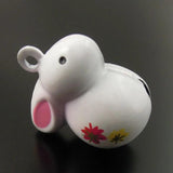 10pcs Jingle Bells Craft Charm Christmas Rabbit Phone Pet Decor