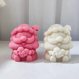 Santa Love Candle Silicone Mold Resin Christmas Crafts DIY Ornament Jewelry