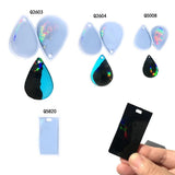 Holographic Laser Silicone Mold for Resin Jewelry