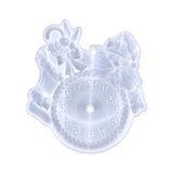 Santa Clocks Silicone Mold for DIY Crafts