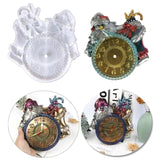 Santa Clocks Silicone Mold for DIY Crafts