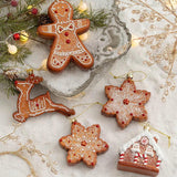 Christmas Tree Decoration Pendant Cookie Man Snowflake Elk Gingerbread Man