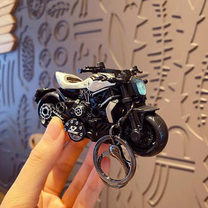 Motorcycle Keychain Bag Pendant Car Key Chain Ring Holder Gift
