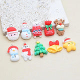 Resin Christmas Jewelry Charms Xmas Decor Pendant D490