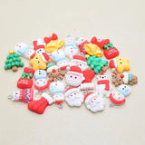Resin Christmas Jewelry Charms Xmas Decor Pendant D490