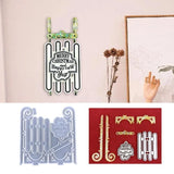 Santa Sled Resin Mold for DIY Crafts Wall Hangings