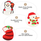 Christmas Santa Keychain Bag Chains Decoration Pendant Accessory