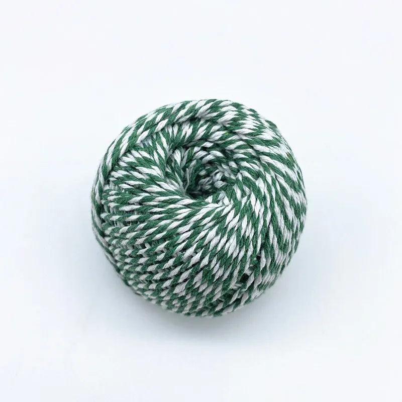 2mm 65m Double Colour Cotton Thread for Home Decor