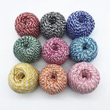 2mm 65m Double Colour Cotton Thread for Home Decor